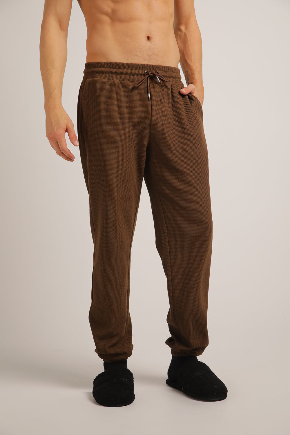 Waffle pants