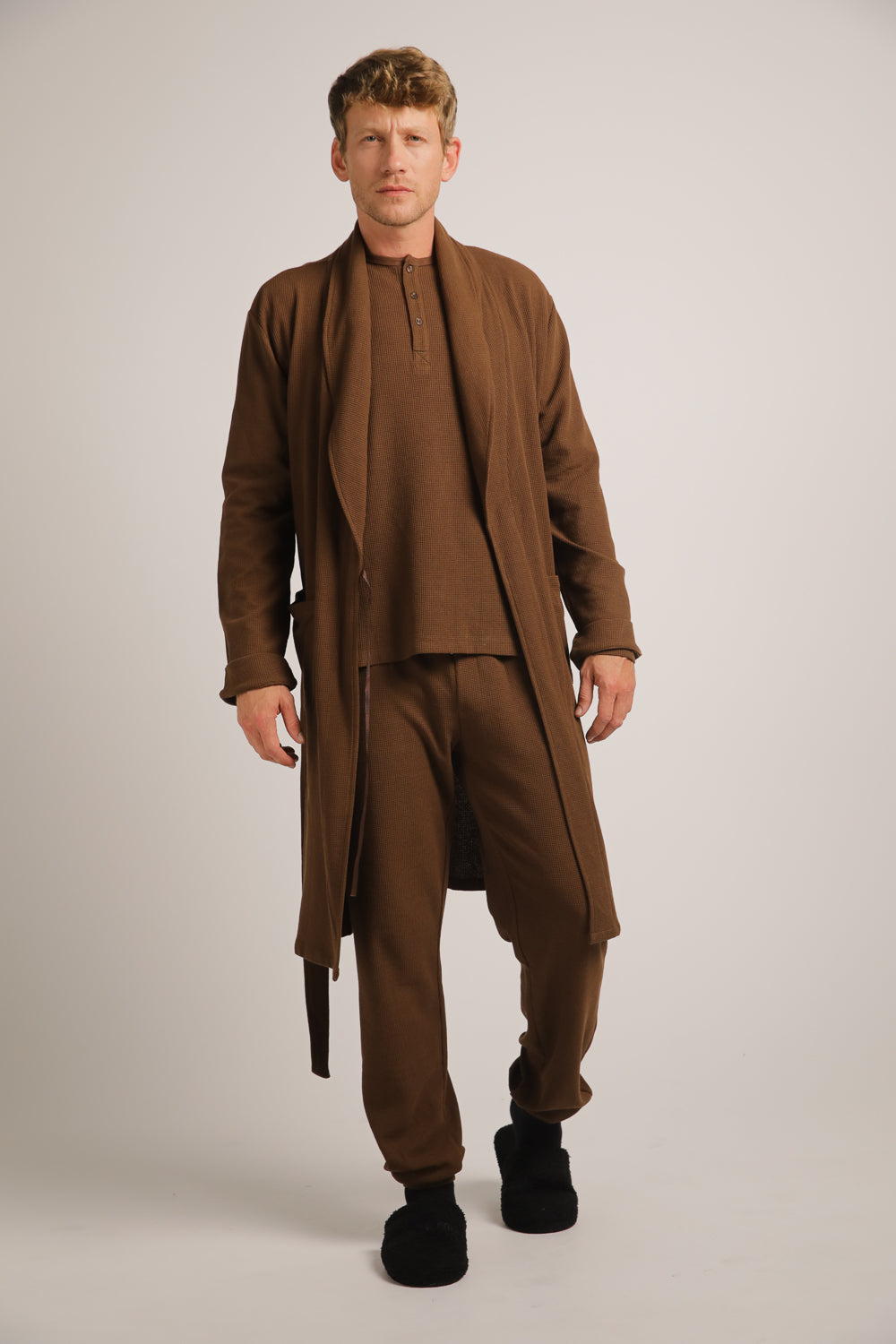Waffle pants