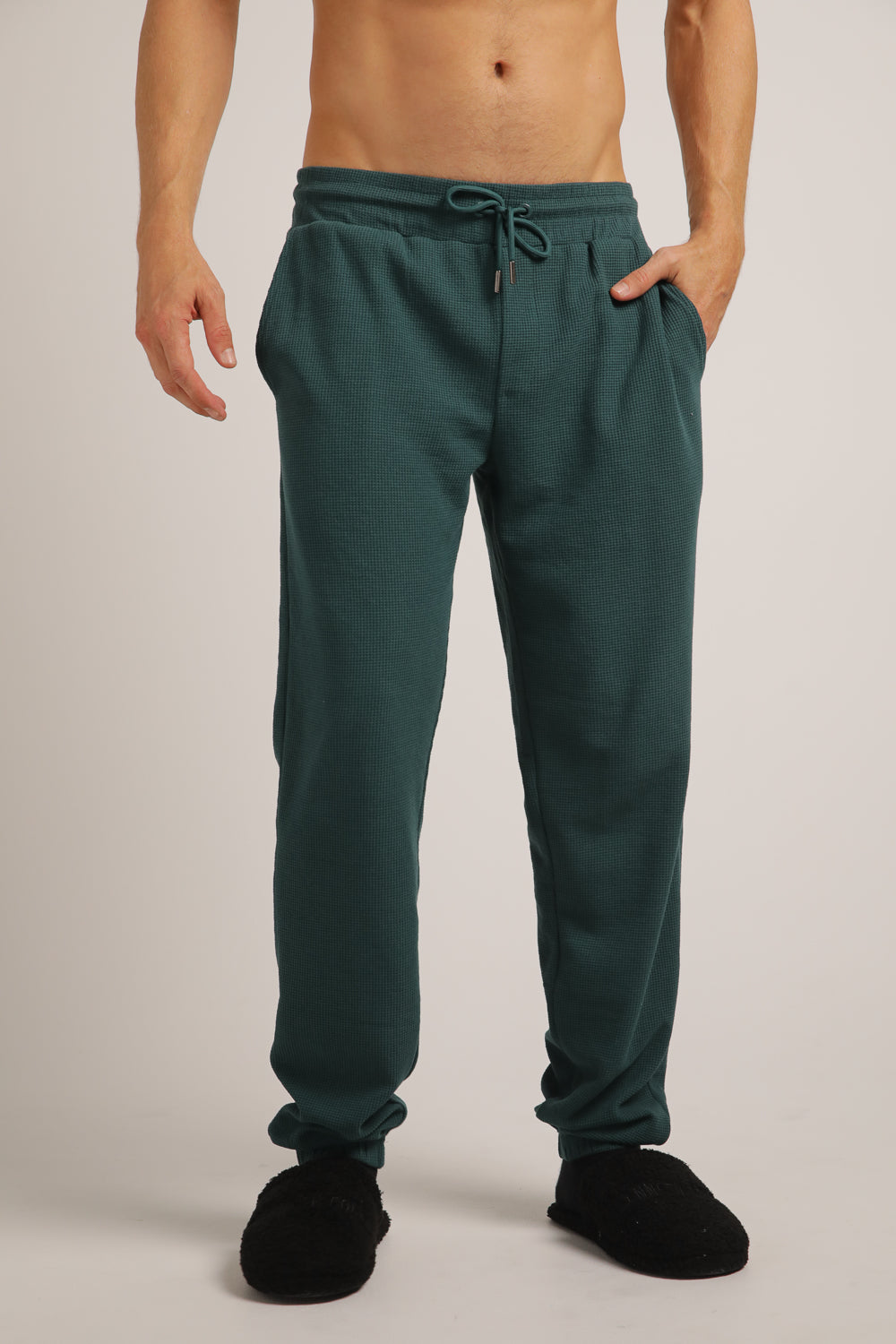 Waffle pants