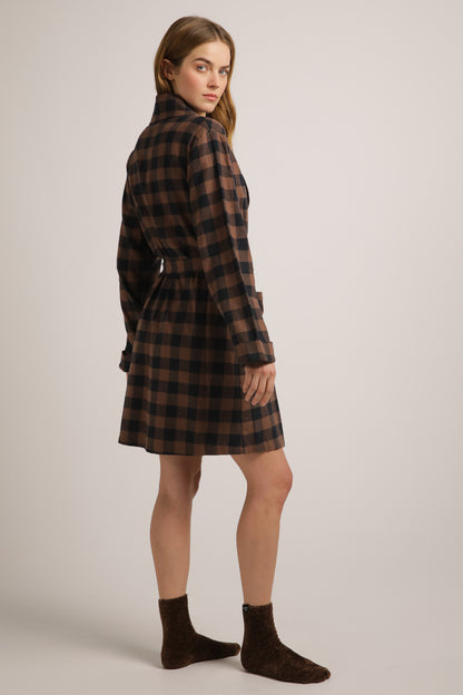 Plaid Robe