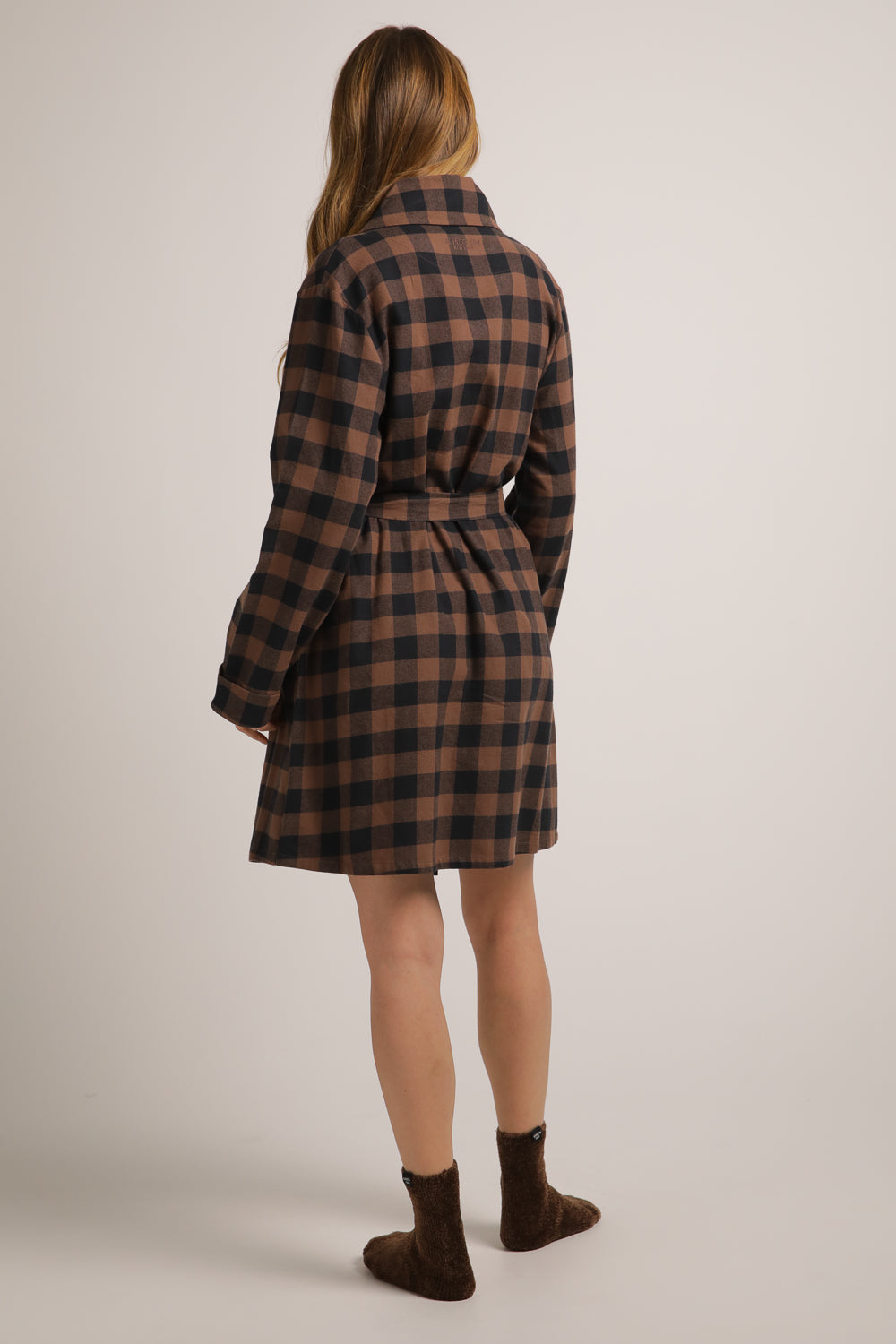 Plaid Robe