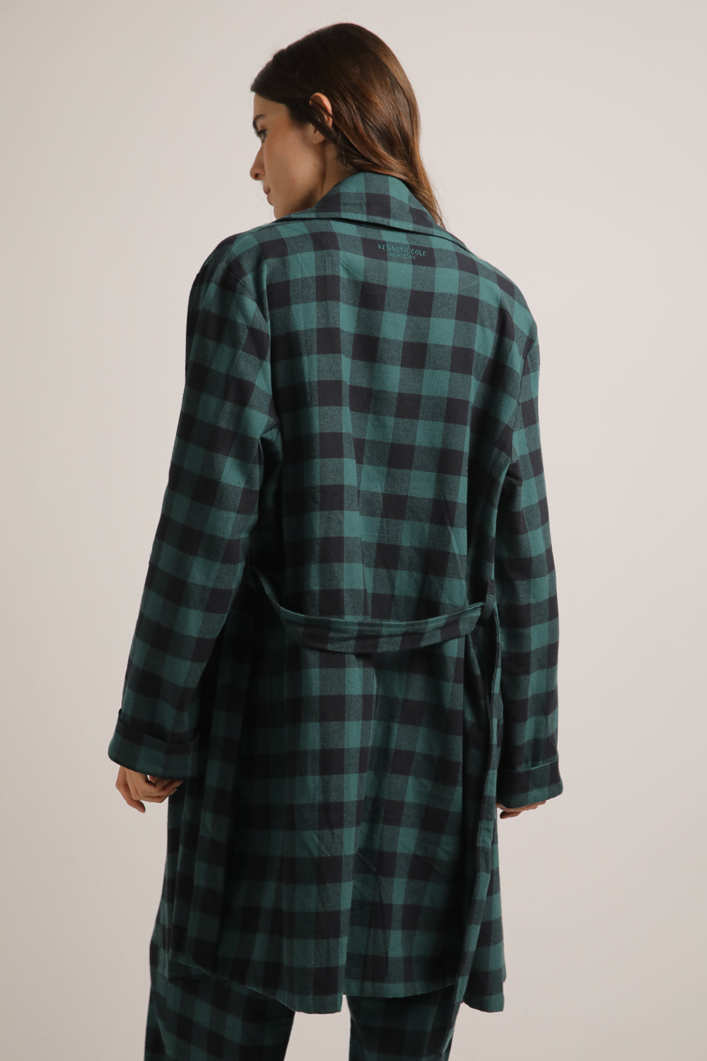 Plaid Robe