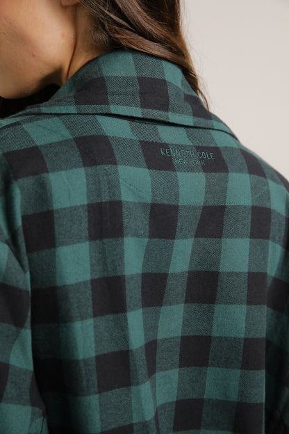 Plaid Flannel Robe