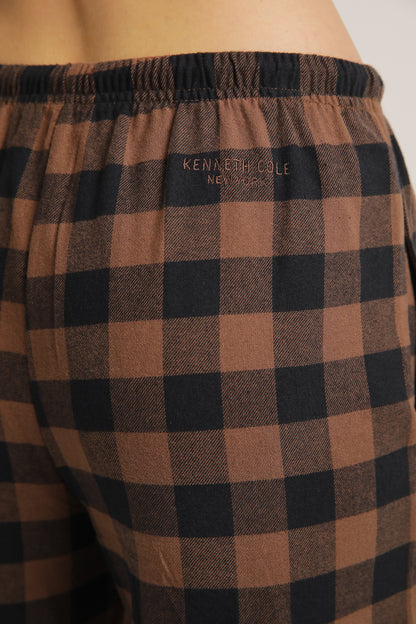Plaid Pajama Set