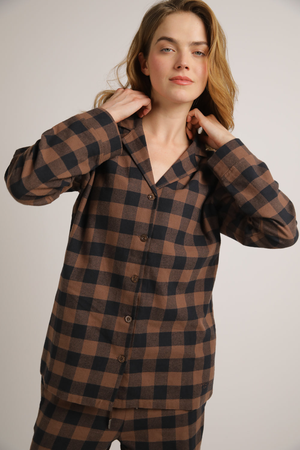 Plaid Pajama Set