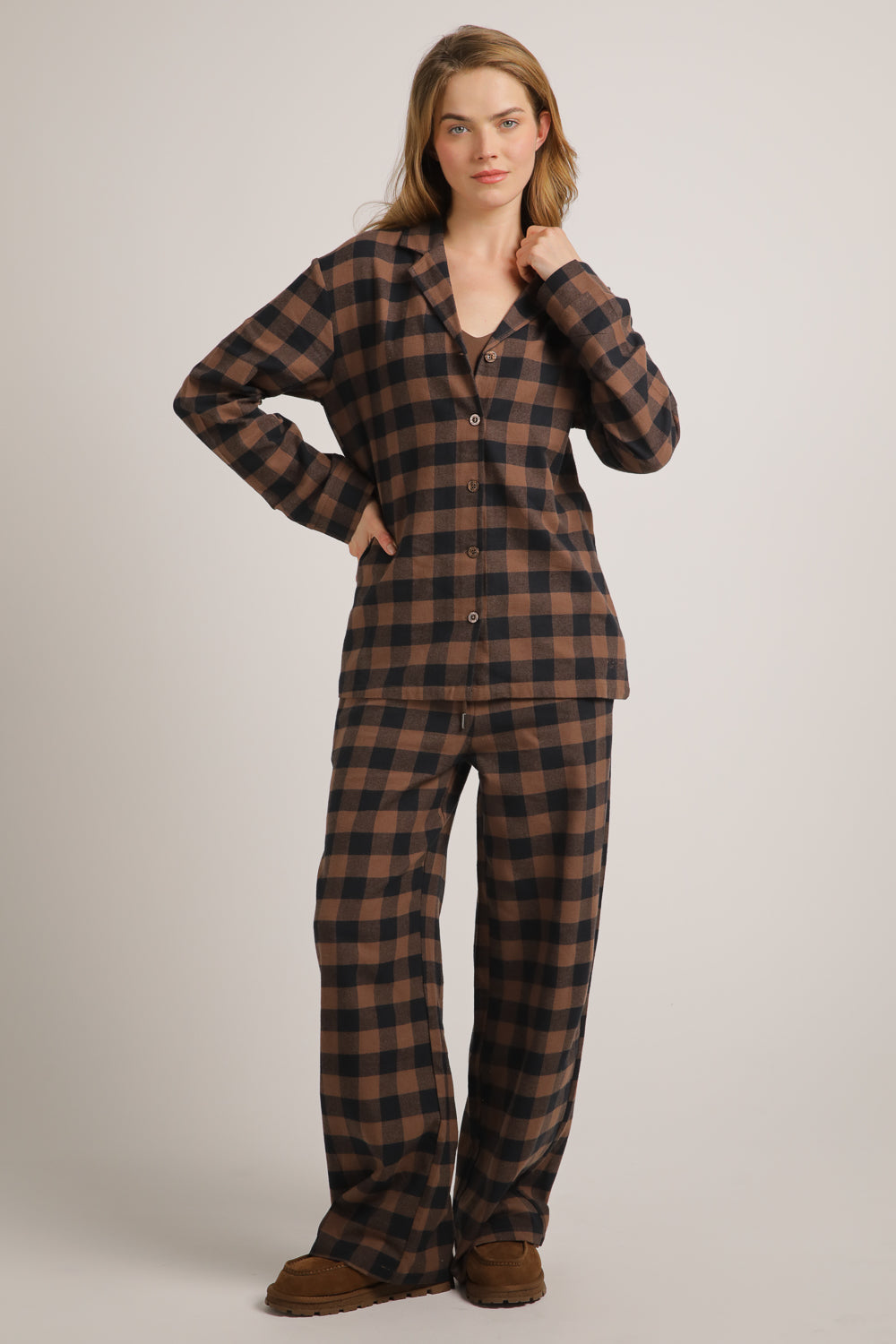 Plaid Pajama Set