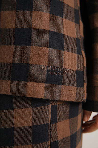 Plaid Pajama Set