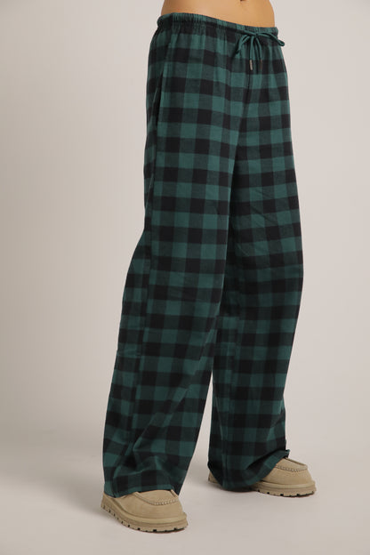 Plaid Pajama Set