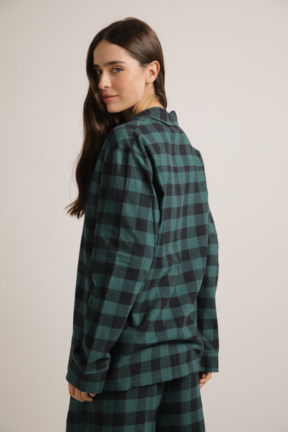 Plaid Pajama Set