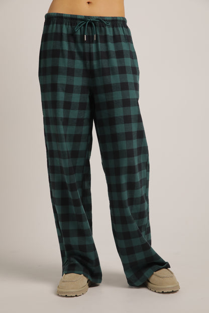 Plaid Pajama Set