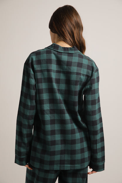Plaid Pajama Set