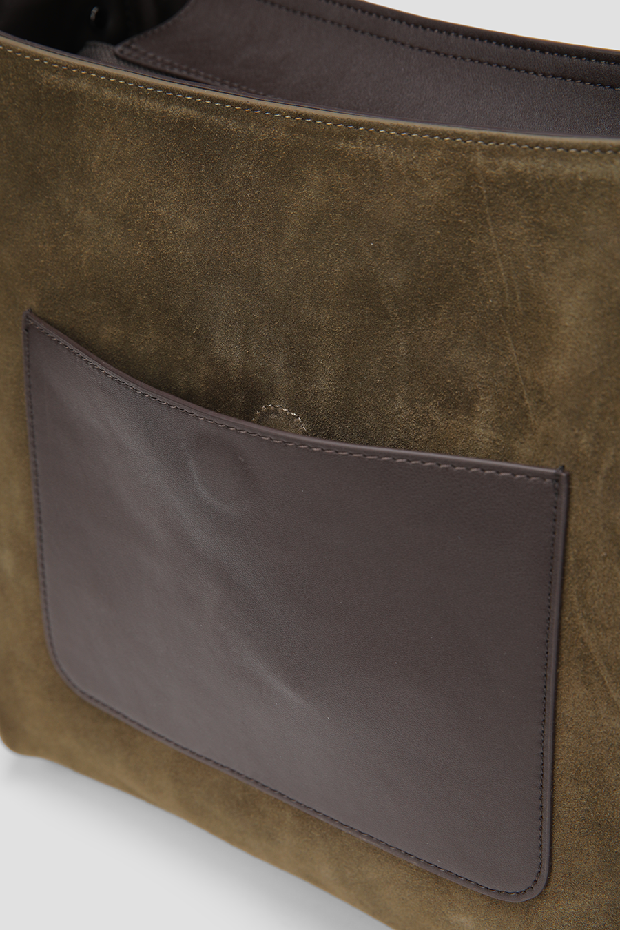 Suede Leather Tote