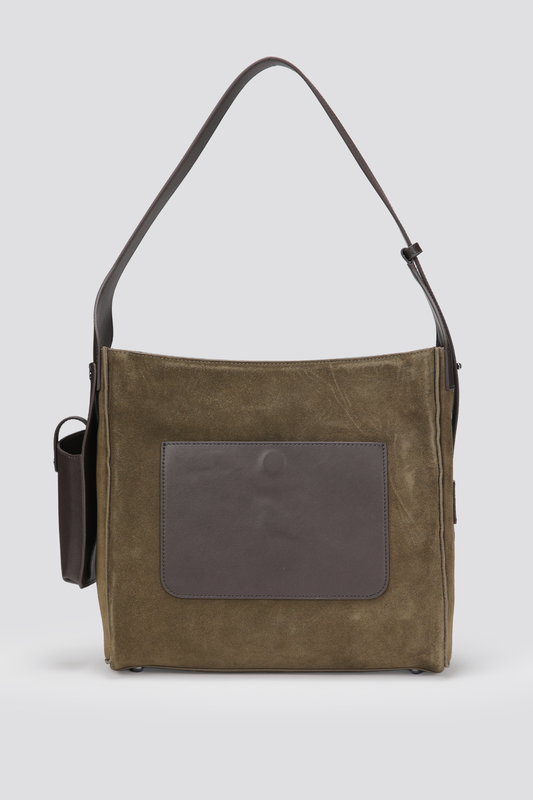 Suede Leather Tote