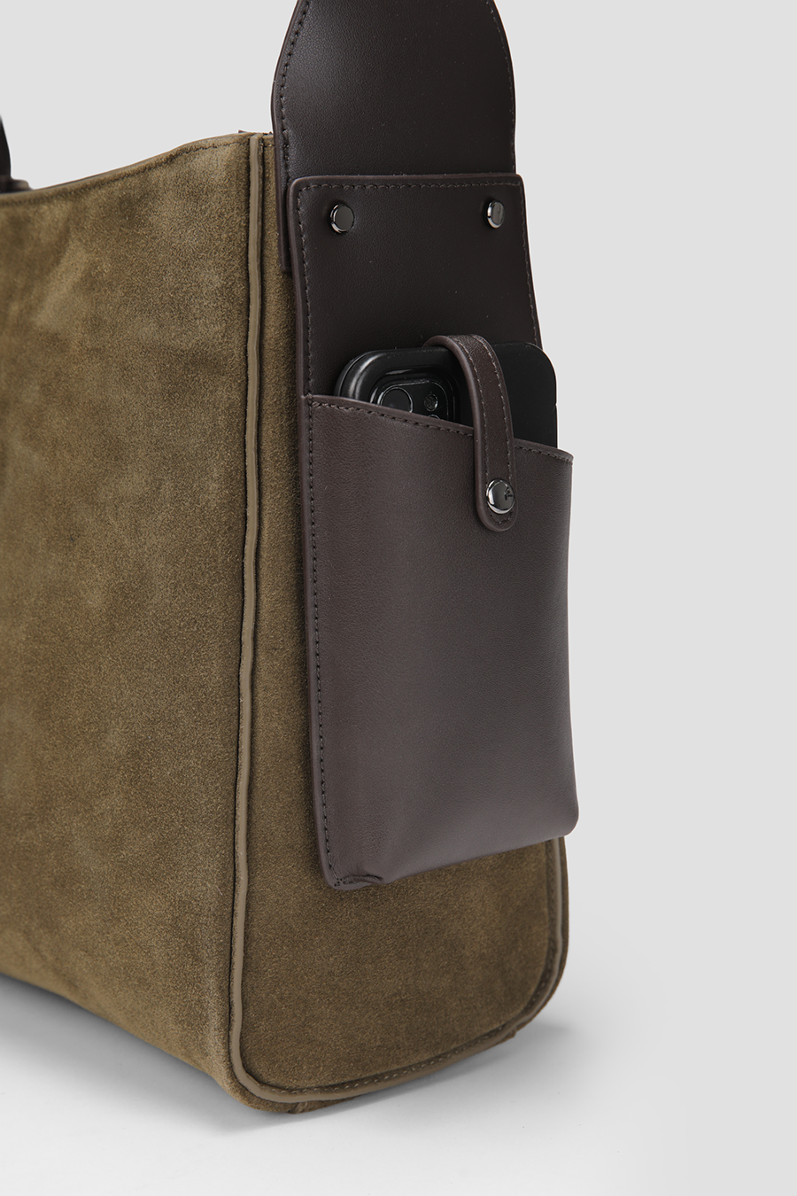 Suede Leather Tote