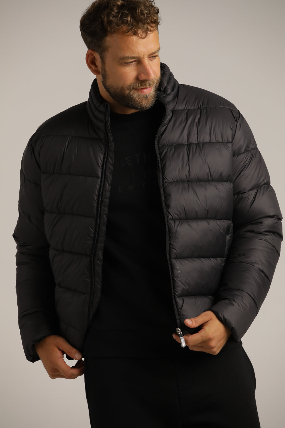 Puffer Coat In Cotton