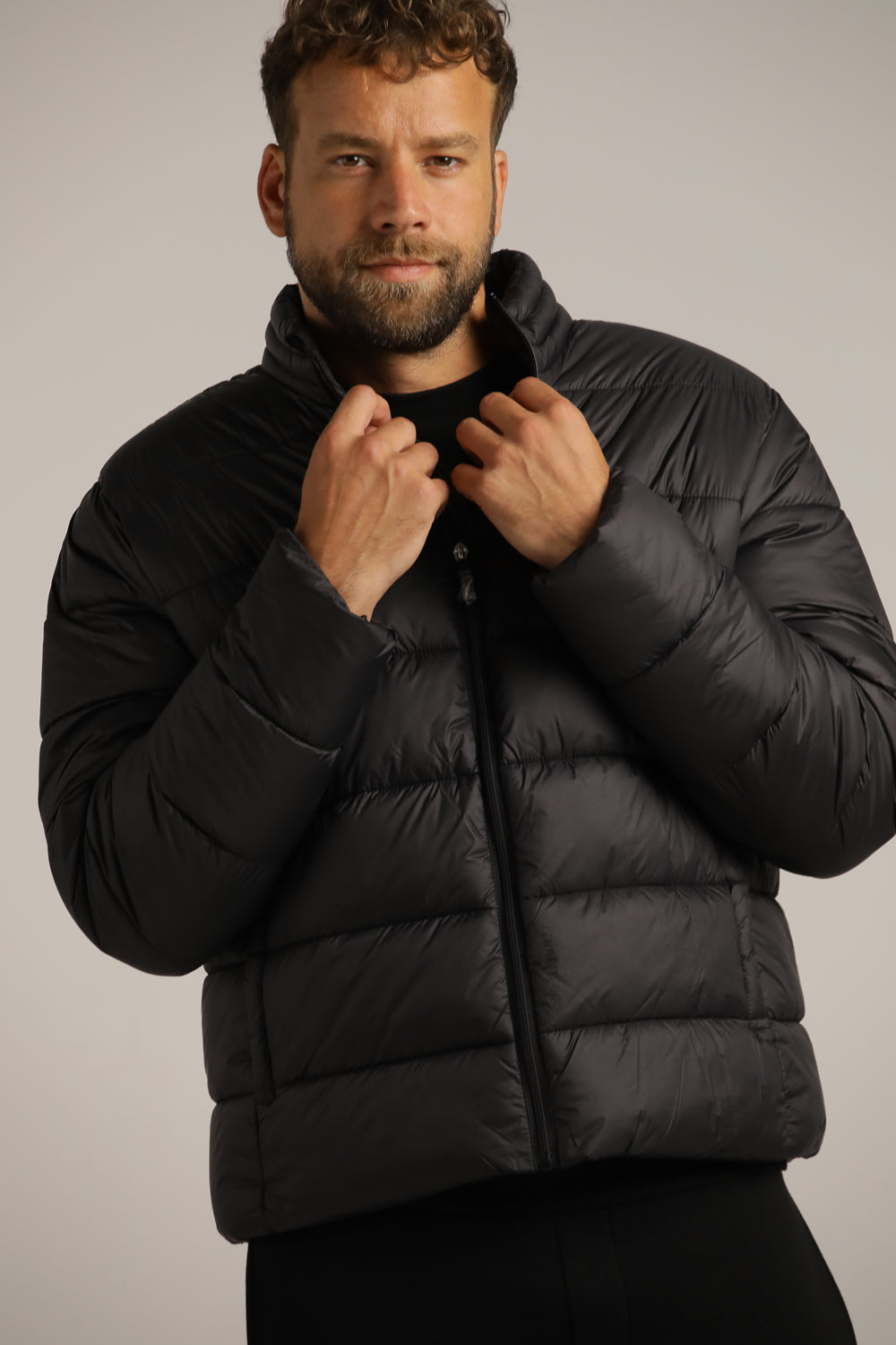 Puffer Coat In Cotton