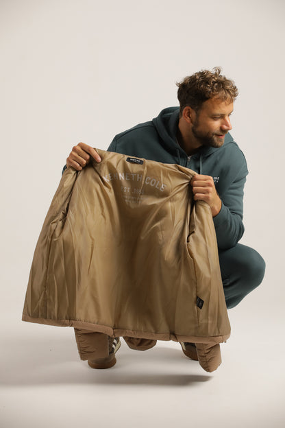 Puffer Coat In Cotton