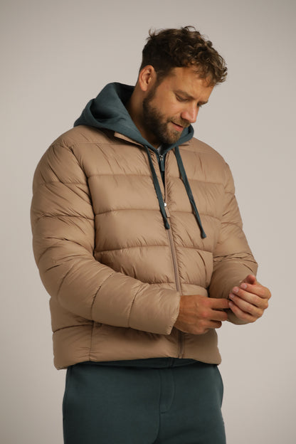 Puffer Coat In Cotton