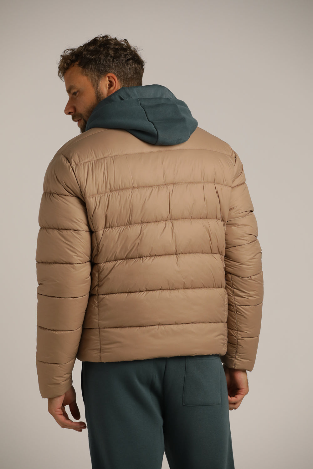 Puffer Coat In Cotton