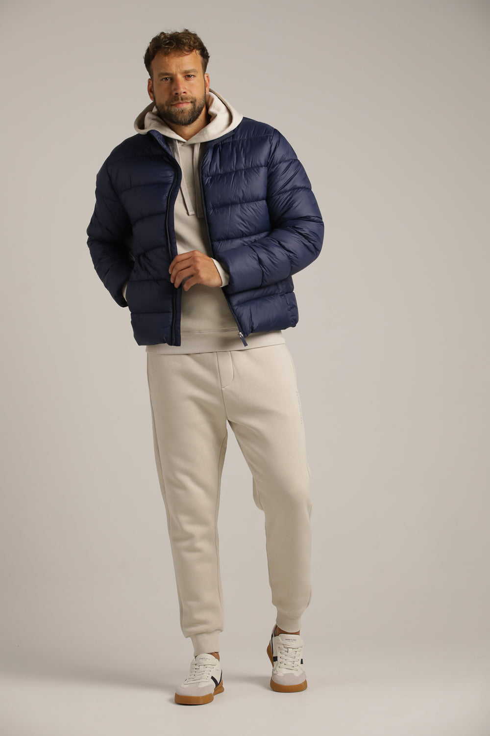 Puffer Coat In Cotton