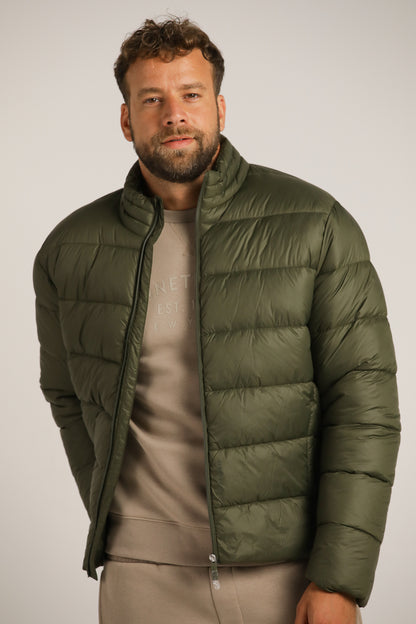 Puffer Coat In Cotton