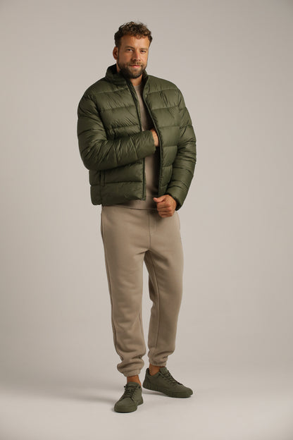 Puffer Coat In Cotton