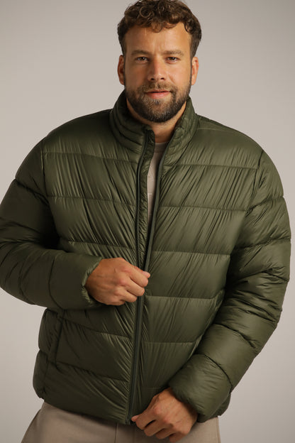 Puffer Coat In Cotton