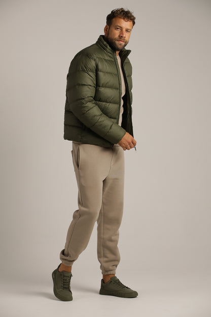 Puffer Coat In Cotton