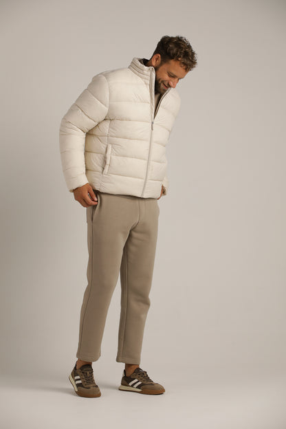 Puffer Coat In Cotton