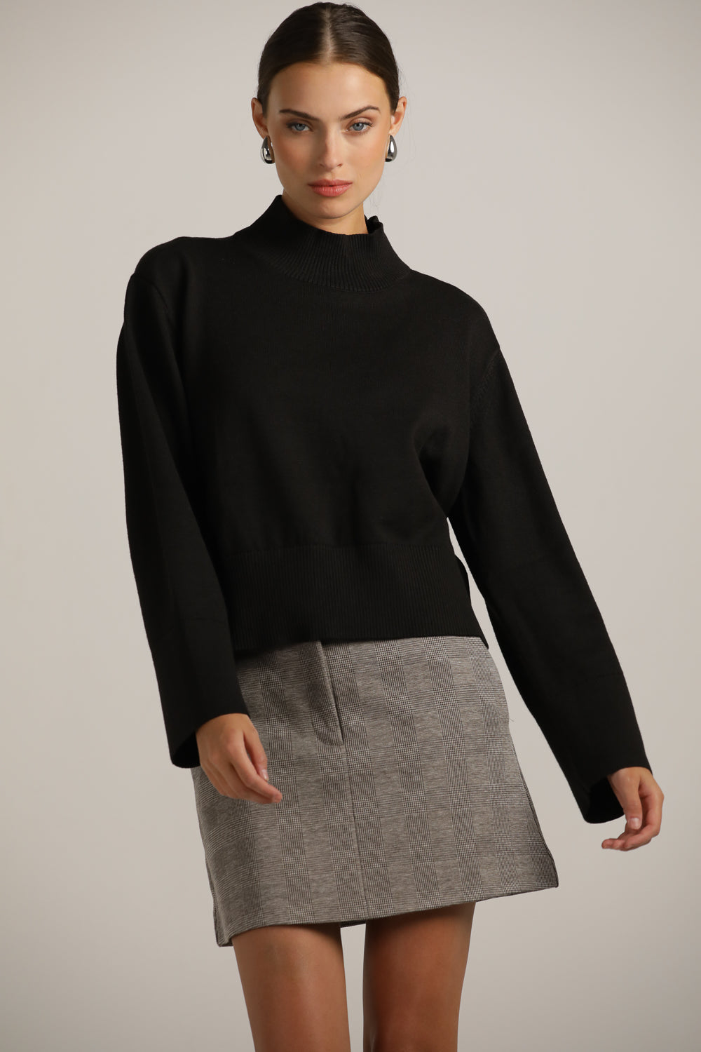 Long-Sleeve Turtleneck Knit
