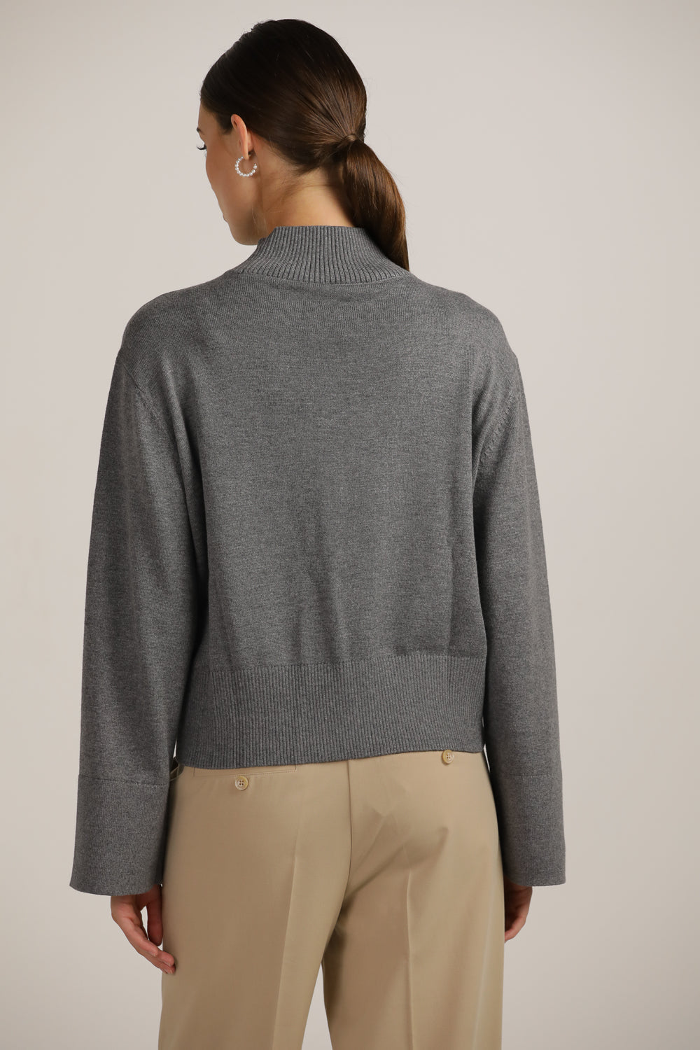 Long-Sleeve Turtleneck Knit