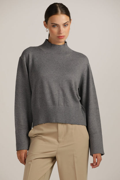 Long-Sleeve Turtleneck Knit