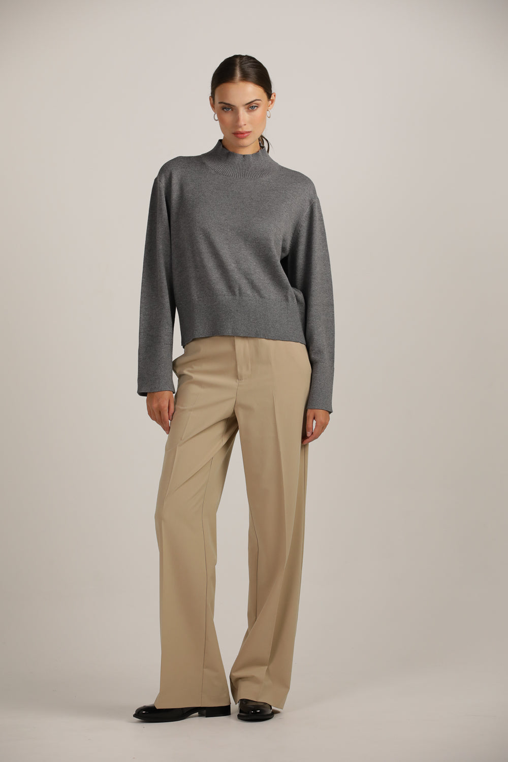 Long-Sleeve Turtleneck Knit