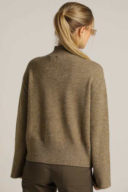 Thick Knitted Turtleneck
