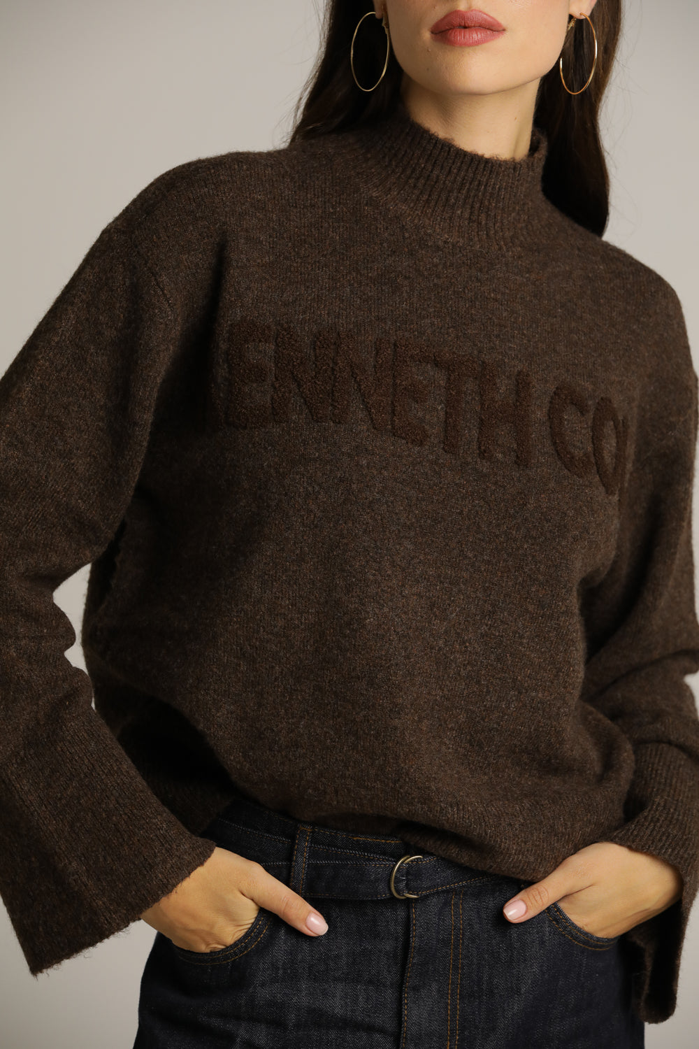 Thick Knitted Turtleneck