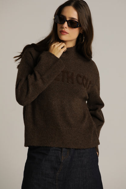 Thick Knitted Turtleneck