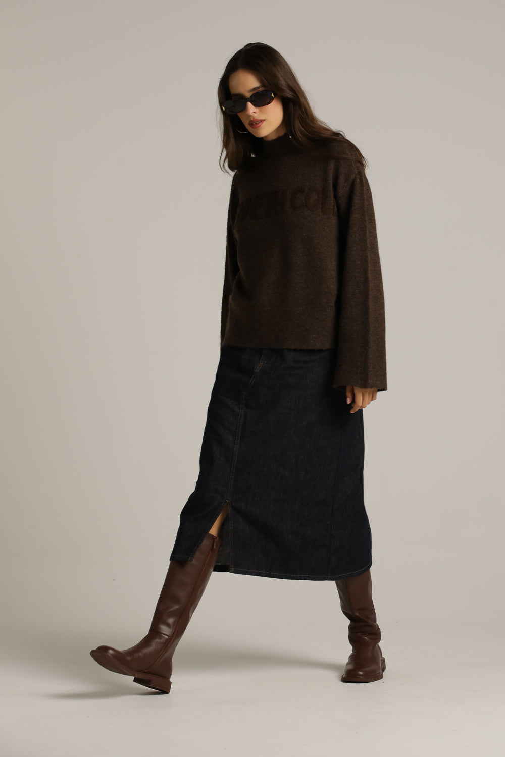 Thick Knitted Turtleneck