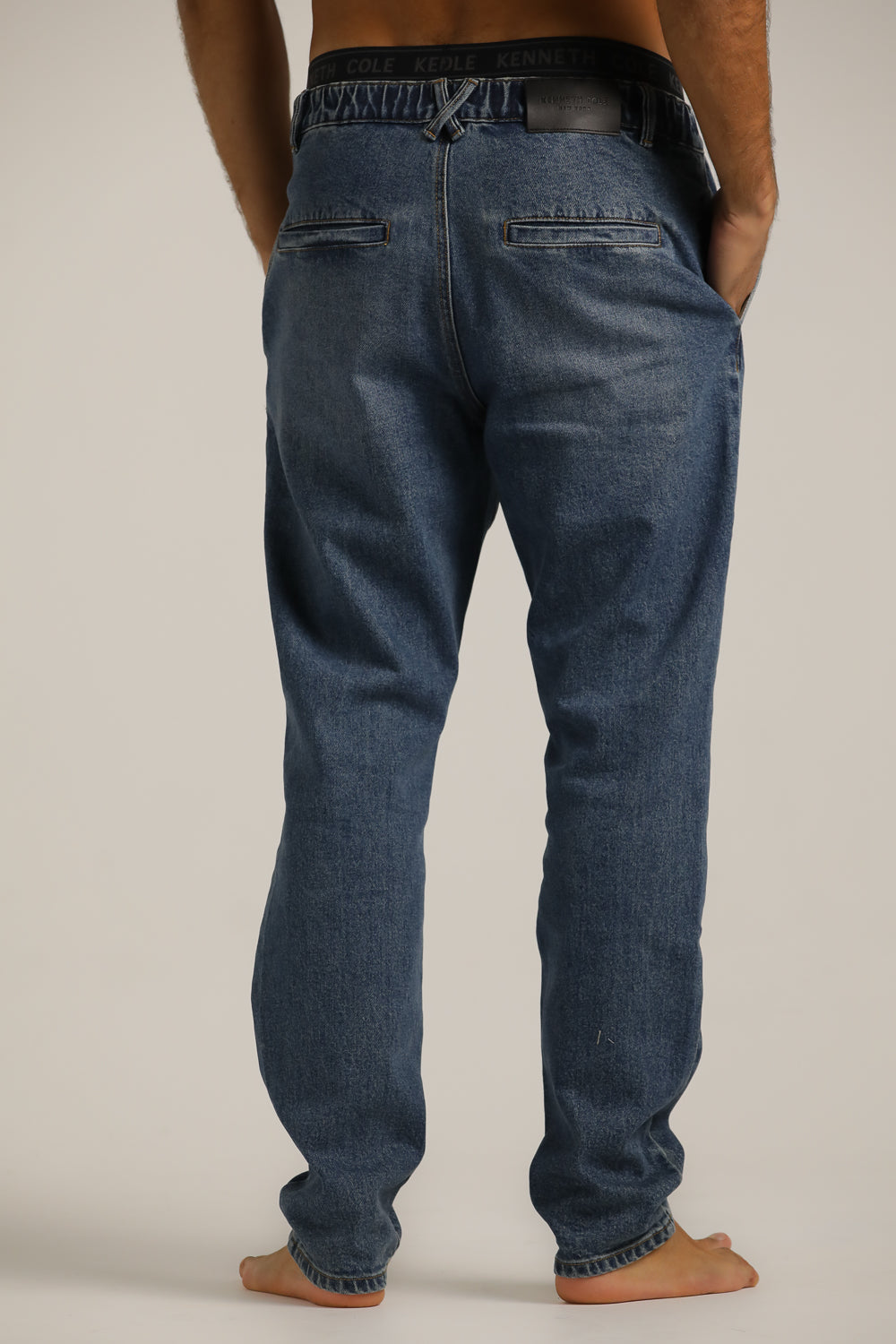Washed Slim-Fit Jeans