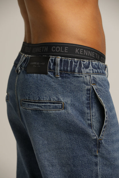 Washed Slim-Fit Jeans