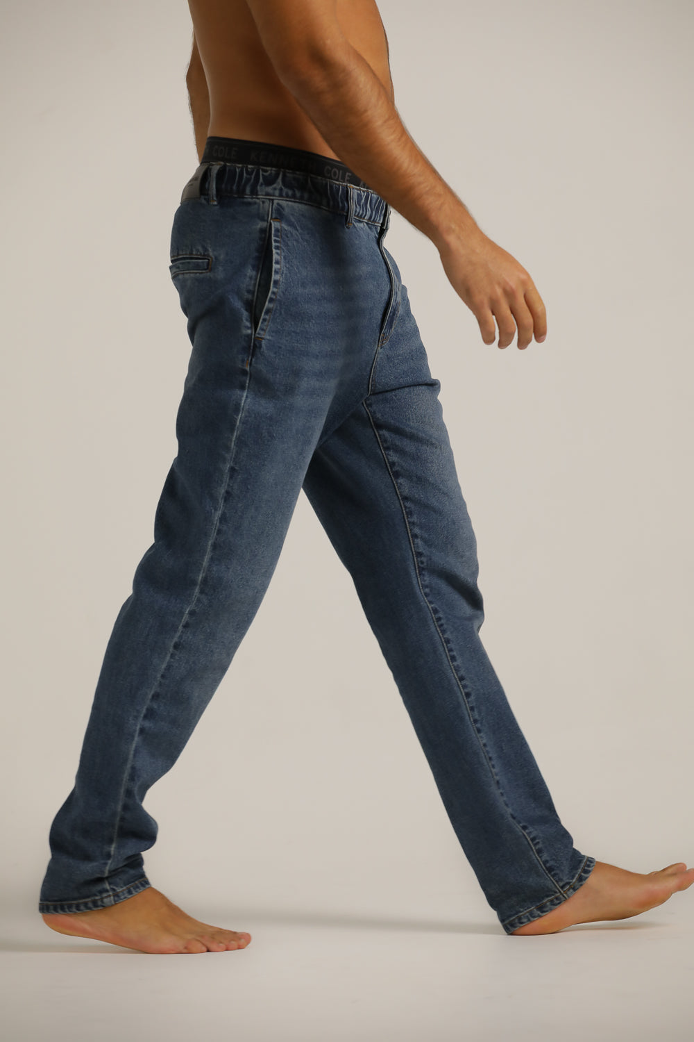Washed Slim-Fit Jeans