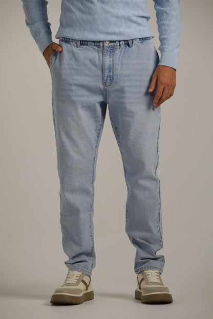 Washed Slim-Fit Jeans