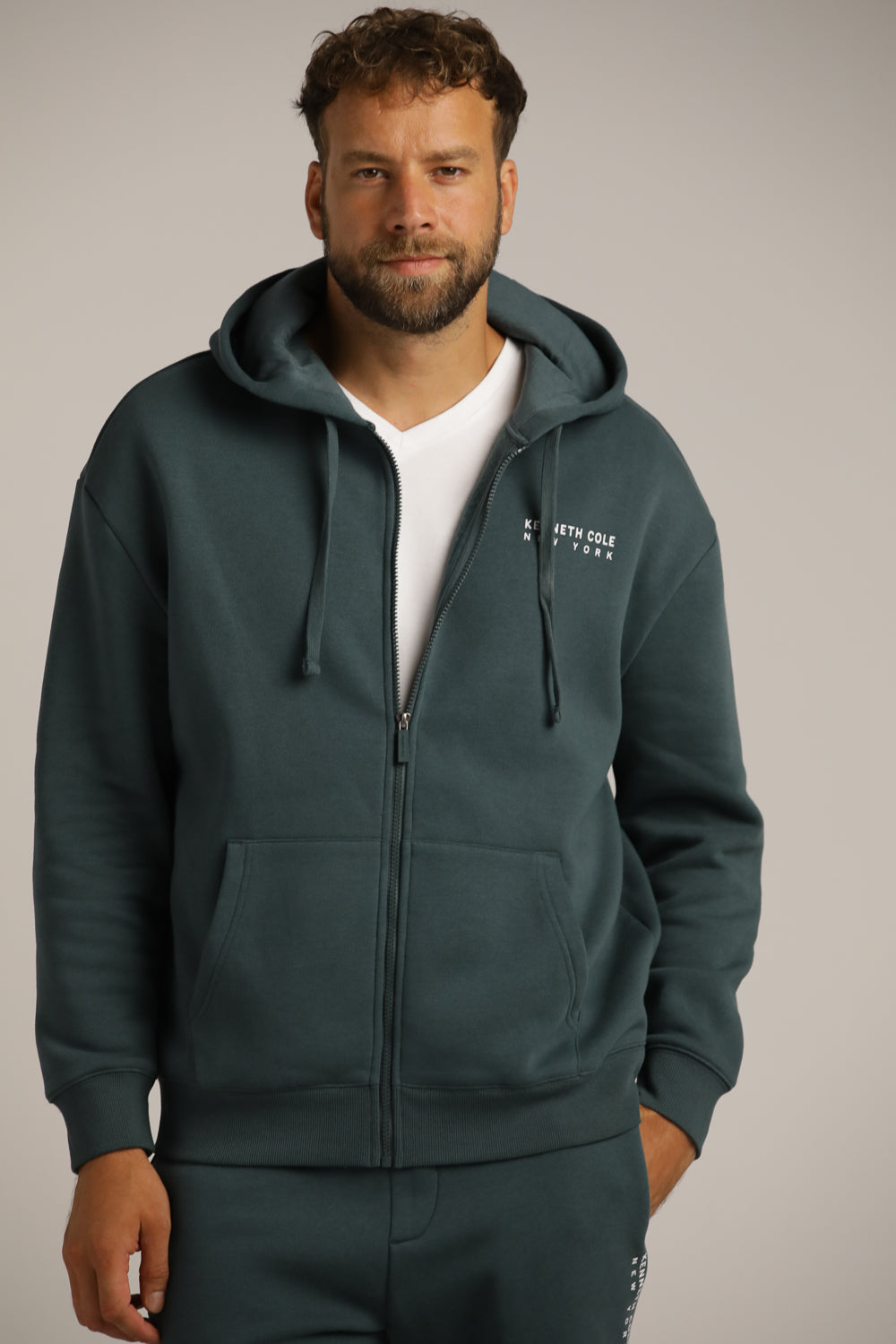 Oversized Hoodie Zip Up
