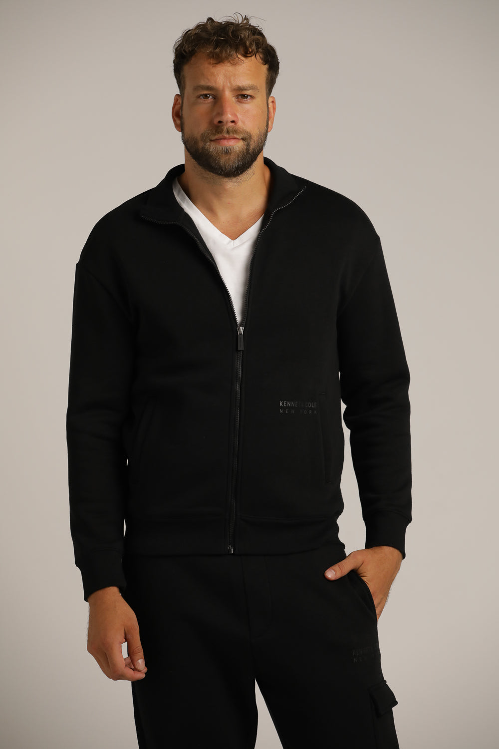 Stand Collar Sweatshirt