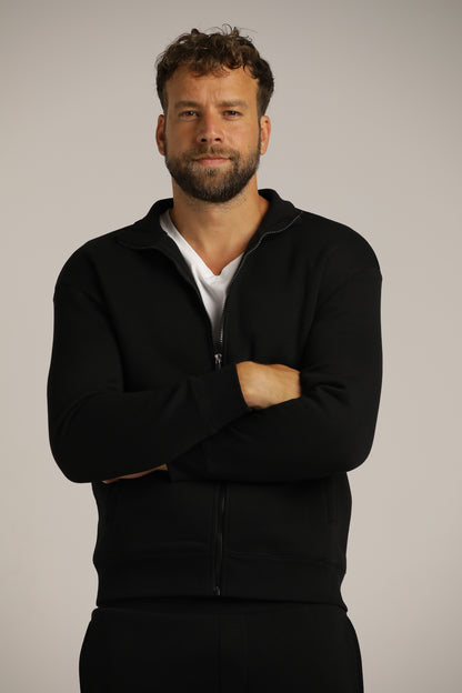 Stand Collar Sweatshirt