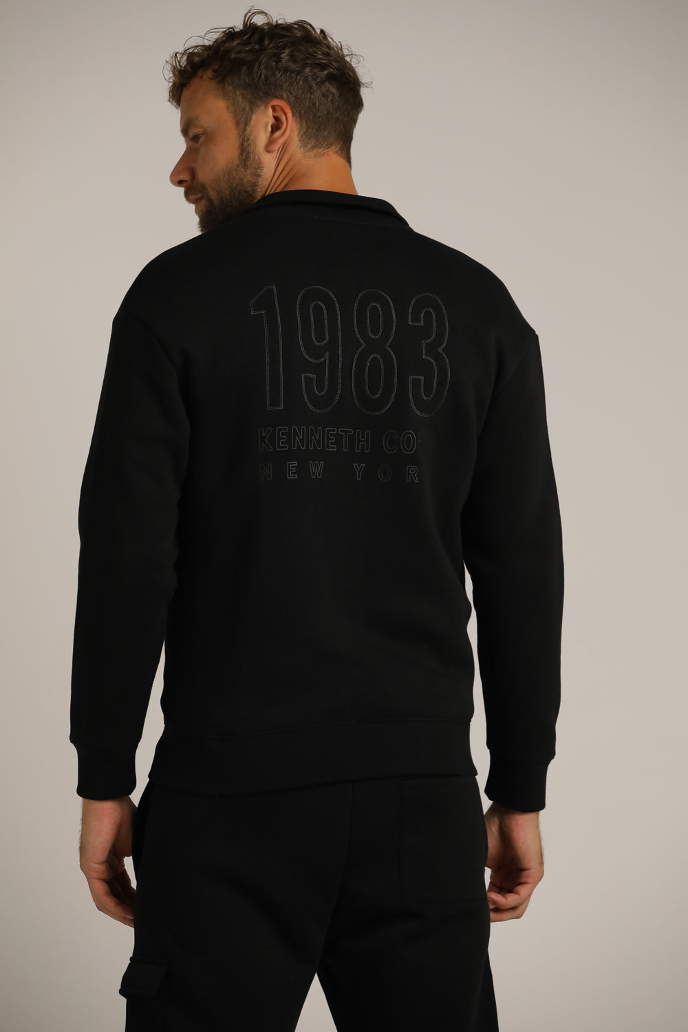 Stand Collar Sweatshirt