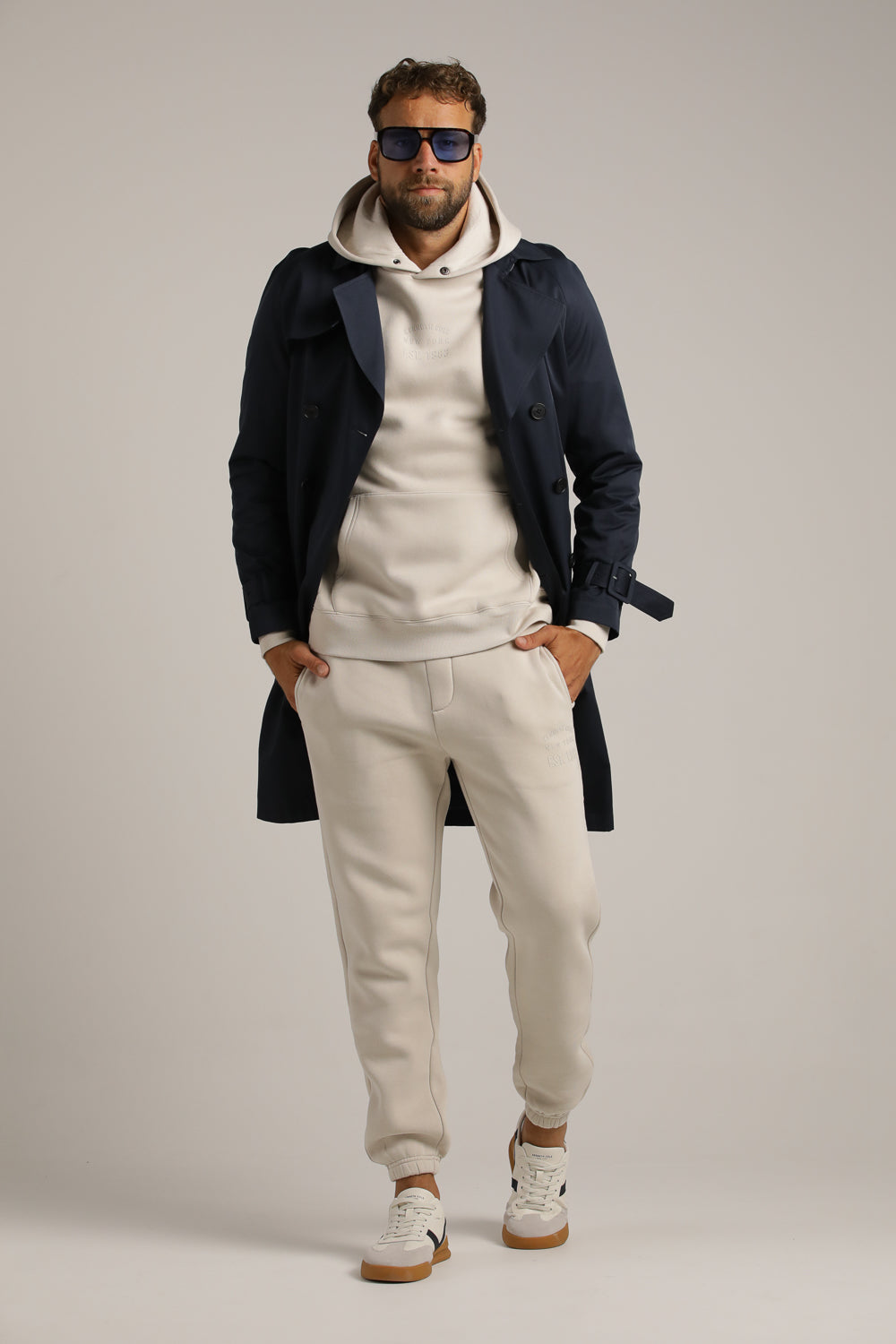 Raglan Hooded Sweatshirt