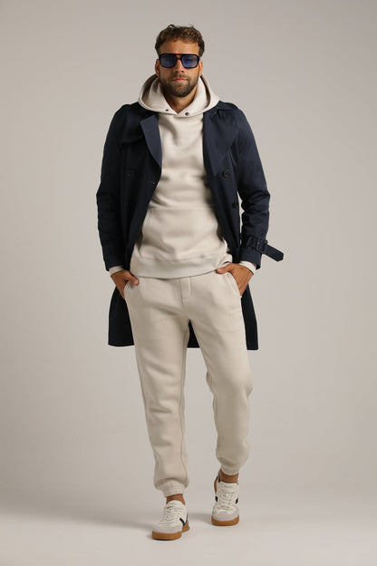Raglan Hooded Sweatshirt
