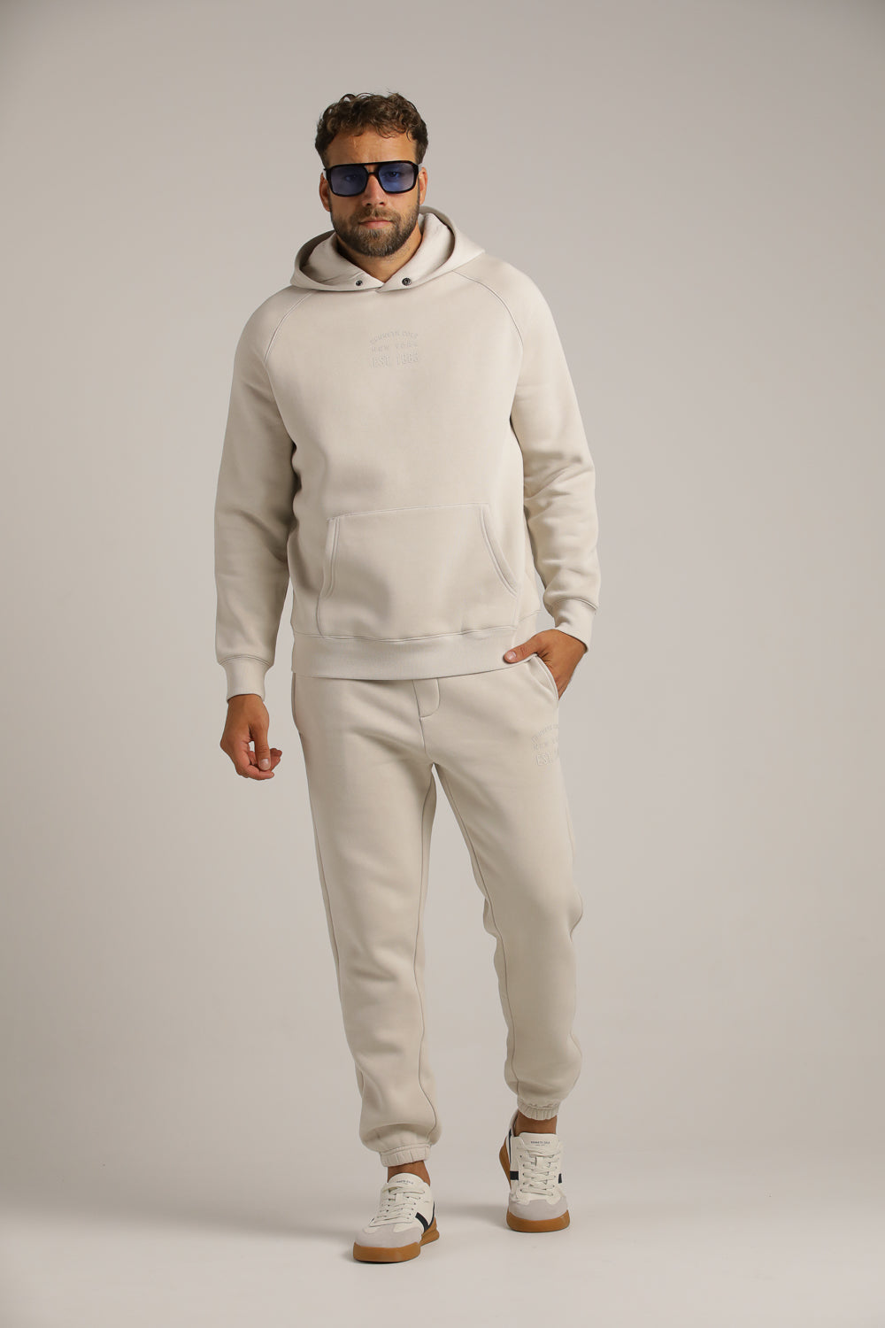 Raglan Hooded Sweatshirt
