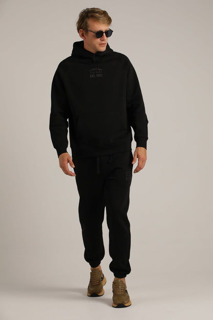 Raglan Hooded Sweatshirt
