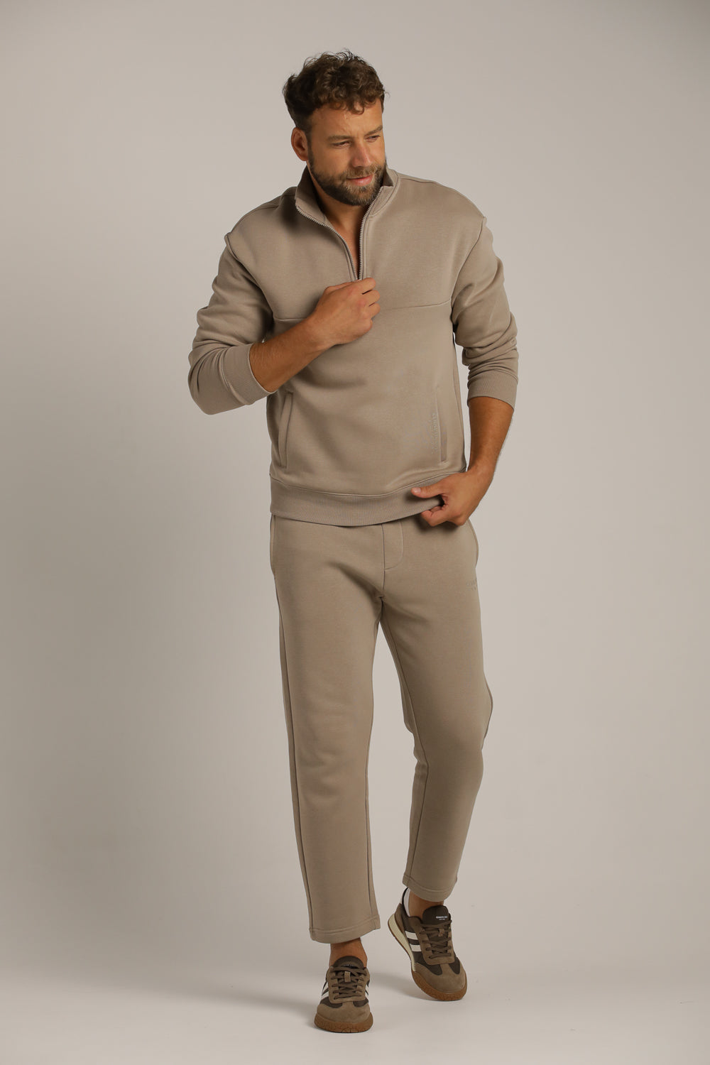 Half Zip Sweatshirt